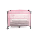 Berço Cercado Portátil para Bebê Sleep até 18kgs Rosa Voyage