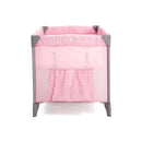 Berço Cercado Portátil para Bebê Sleep até 18kgs Rosa Voyage