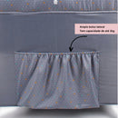 Berço Portátil Sleep até 15Kgs Voyage- Cinza