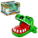 Kit 2 Brinquedos Jogo Crocodilo Jacaré Morde Dedo e Pula Pirata Barril