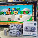 Videogame retrô SF900 Super Nintendo 5000 Game + 2 controles sem fio para videogame de 8 bits