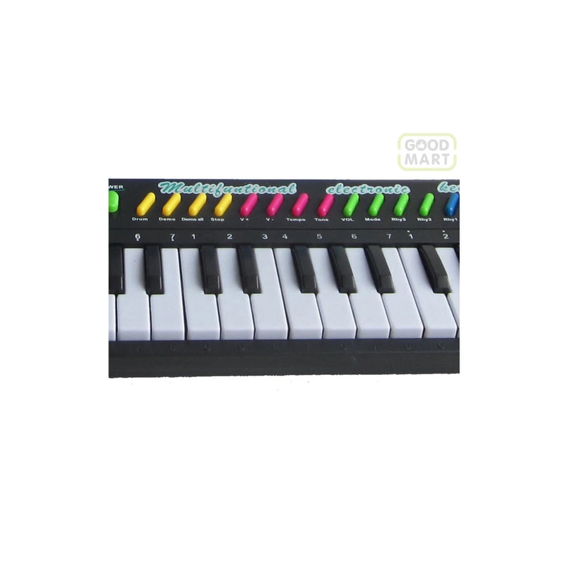 Teclado Piano com Microfone Infantil Brinquedo