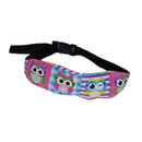 Kit Almofada de pescoço + Faixa Apoio Suporte Cabeça de Criança Cadeirinha Carro Para Viagens