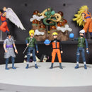 Kit Bonecos Naruto Shippuden Articulado Sasuke Brinquedo
