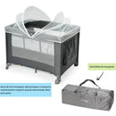 Berço Portátil Infantil Cercado 0-15kg Lazy MaxiBaby