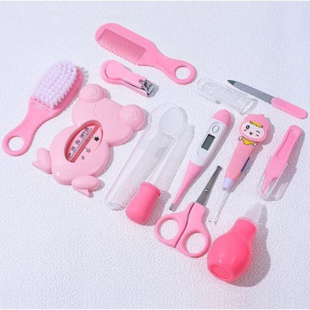 Kit 13 Higiene Cuidado Bebê Recém Nascido Essencial 13 Peças Cuidados Com O Bebê Recém