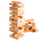 Jogo Jenga Caiu Perdeu Jogo Torre Madeira 54 Peças Desenvolve Coordenação Motora brinquedo
