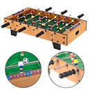 Jogo Futebol Pebolim Totó Mini Mesa com 6 hastes 18 Jogadores 70cm brinquedo infantil