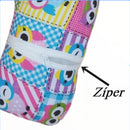 Kit Almofada de pescoço + Faixa Apoio Suporte Cabeça de Criança Cadeirinha Carro Para Viagens