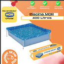Piscina Retangular Infantil 400 Litros Verão Mor