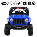 Carrinho Jipe Elétrico De Passeio Infantil Luz E Som Com USB Controle Remoto 12v Motorizado