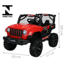 Carrinho Jipe Elétrico De Passeio Infantil Luz E Som Com USB Controle Remoto 12v Motorizado