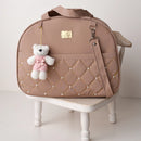 Kit Bolsa de Maternidade 4 peças Mala para Bebê l Material Térmico Impermeável