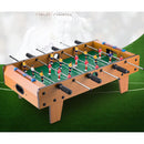 Jogo Futebol Pebolim Totó Mini Mesa com 6 hastes 18 Jogadores 70cm brinquedo infantil