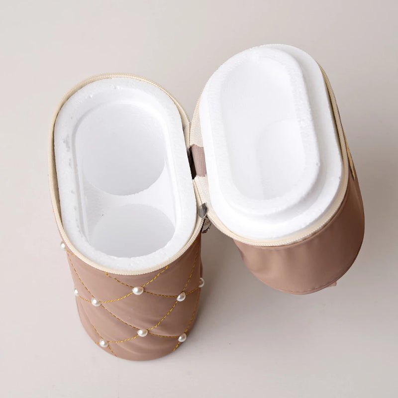 Kit Bolsa de Maternidade 4 peças Mala para Bebê l Material Térmico Impermeável