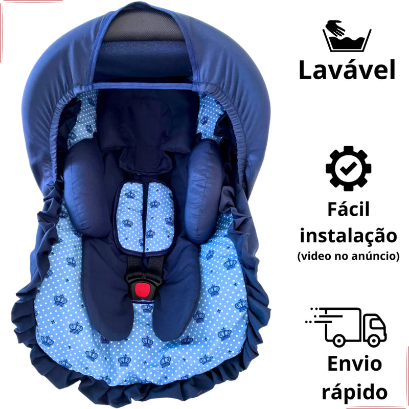 Kit Capa Bebê Conforto Completo Galzerano Cosco Burigotto Voyage Safety 1 st TUTTY BABY Maxi Cosi