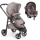 KIT Carrinho De Bebê + Bebê Conforto Passeio Galzerano Olympus Moisés 3 em 1 Travel System
