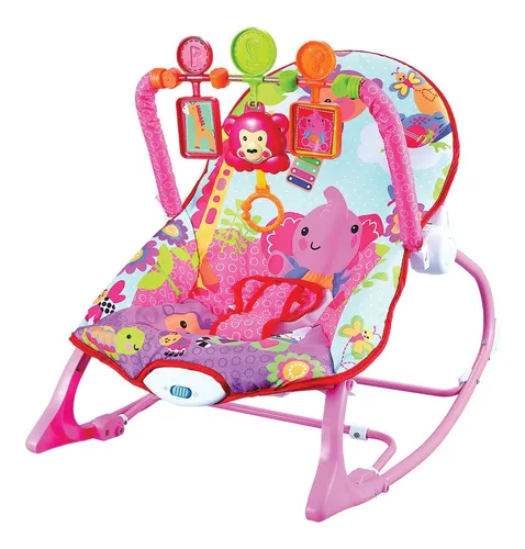 Cadeira Bebê de Balanço e Descanso Vibratória Musical Maxi Baby