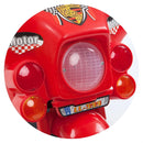 Moto Motinha Elétrica Infantil Com Som, Luz, Sirene de Polícia e Baú Zippy Toys