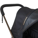 KIT Carrinho De Bebê + Bebê Conforto Passeio Napoli Moisés Travel System Preto Cobre Galzerano